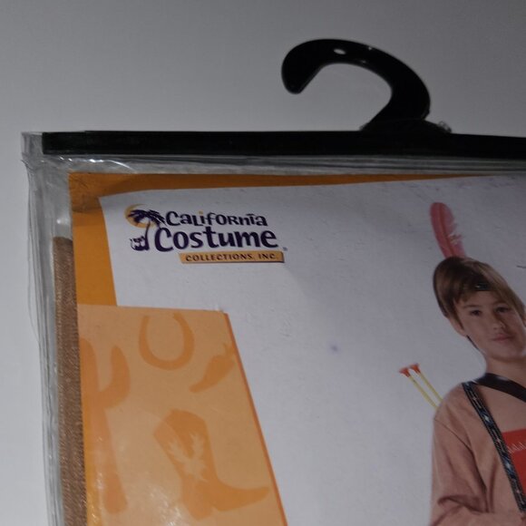 NEW Running Bull Native American Indian Halloween Costume Boys Large 10-12 - Picture 3 of 6
